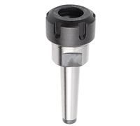 ER25 MT2 M10 Taper Collet Chuck Holder Precision Ground Face Milling Arbor Adapter for CNC Milling Drilling Machine Lathe Carbon Steel 1pc