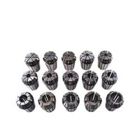 ER25 - Portabrocas de resorte de 2 a 16 mm, acero al carbono para fresadora CNC, soporte de herramientas de torno con tolerancia de salida de 0,015 mm para taladrado, perforación, roscado, molienda (8