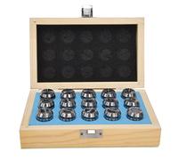ER25 Spring Collet Conjunto de alta precisión Piezas de grabado CNC de acero carbono de acero de 2-16 mm para perforación de fresado