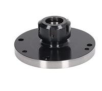 ER32 D125 Collet Chuck, 7 hoyos, 4.92 pulgadas de diámetro, altura de 1.97 pulgadas, 0.005 para fresado CNC, torno y grabado, hecho de acero al carbono con fuerte resi de oxidación