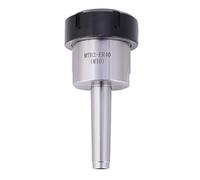 ER40 M10 Collet Chuck Soporter Morse Taper Shank CNC Tornio Silver Black