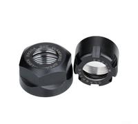 ER8-ER40 A/M/UM Tuercas de sujeción para torno CNC, fresadora y soporte de brocas de enrutador, tierra de acero de aleación para alta concentricidad y (ER20-A)