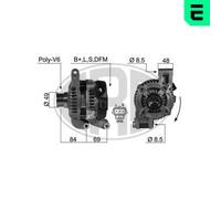 MESSMER Generador 120A 14V para Ford Focus II 1.8 Flexifuel 2.0