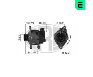 ERA Alternador Generador 75A 14V para Alfa Romeo 147 1.6 16V T.SPARK Eco 2.0