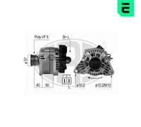 ERA Alternador Generador 90A 14V Para KIA Cee'D Hatchback Hyundai Getz ED JB