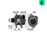 ERA Alternador Generador 90A Para Hyundai IX20 i30 KIA Venga Rio III