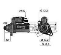 ERA Anlasser Starter 1.1kW para VW Golf V Plus Audi A3 Sportback 220445A