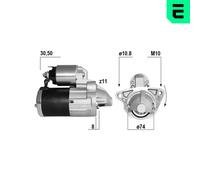 ERA Anlasser Starter 1,4 kW para Volvo XC40 536 1.5 T3 T2 12V
