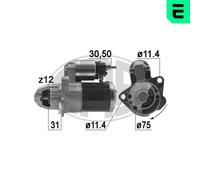 ERA Anlasser Starter 1.4kW Para Alfa Romeo Spider 159 Brera Sportwagon