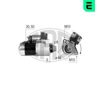 ERA Anlasser Starter 1.4kW Para Suzuki Grand Vitara II I 220597A