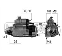 ERA Anlasser Starter 2.6kW Para Fiat Ducato Pritsche/Fahrgestell Bus 220158A