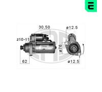 ERA Anlasser Starter 2 kW Para VW Golf IV Variant Ford Galaxy A3 12V 220141A