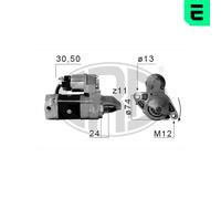 ERA Anlasser Starter 2kW Para Toyota RAV 4 III Corolla Verso Lexus IS II