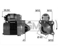 ERA Arrancador Starter 0.85kW Para Renault Megane Scenic Scénic I Monovolumen