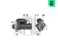 ERA Arrancador Starter 1.1kW Para Fiat Doblo Cargo Stilo Lancia Lybra SW