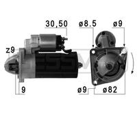 ERA Arrancador Starter 2.1kW Para Fiat Sedici Bravo II Stilo Multi Wagon