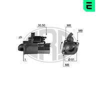ERA Arrancador Starter 2.3kW Para Fiat Ducato Pritsche/Fahrgestell Bus 220331A