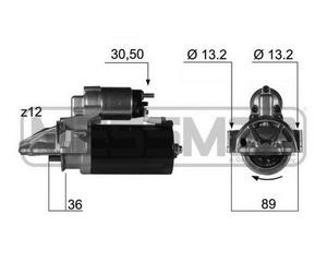 ERA Arrancador Starter 2kW Para Fiat Ducato Pritsche/Fahrgestell 220353A