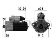 ERA Arrancador Starter 2kW Para VW Touareg Crafter 30-35 Bus 30-50 Kasten