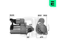ERA Arrancador Starter Compatible Para Hyundai I40 CW KIA Optima Carens IV VF