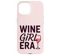 Era de Wine Girl para el Día Internacional del Vino de Carcasa para iPhone 15