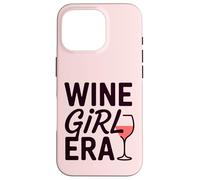 Era de Wine Girl para el Día Internacional del Vino de Carcasa para iPhone 16 Pro