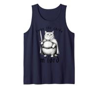 Era el Divertido Meme Medieval de un Gato Llamado M'Lord de The Carbs Camiseta sin Mangas