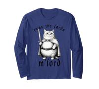 Era el Divertido Meme Medieval de un Gato Llamado M'Lord de The Carbs Manga Larga