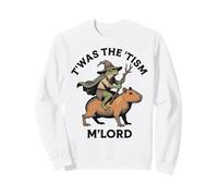 Era el hechicero Medieval Divertido Rana Vintage de 'Tism M'Lord Sudadera
