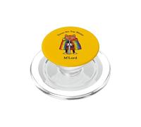 Era el Meme de M'Lord Cat Knight del Agua del Grifo PopSockets PopGrip para MagSafe