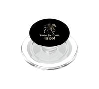 Era el señor del «Tism M'Lord Black Crow» montado en un Caballo Esqueleto PopSockets PopGrip para MagSafe