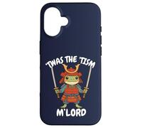 Era el 'Tism M'Lord Cute Frog Samurai Conciencia sobre el Autismo Carcasa para iPhone 16