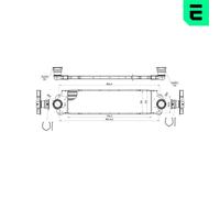 ERA Enfriador De Aire De Carga LLK Para VW Transporter VI 2.0 TDI