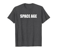 Era Espacial Camiseta, Hombre, Jaspeado Oscuro, XXL