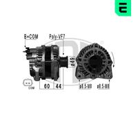 ERA Generador 185A 14V para Nissan NV400 Bus 2.3 DCI 125 Fwd