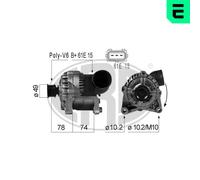 ERA Generador 90A 14V para BMW 5er 523i 520i 528i 525i 530i 320i