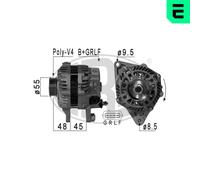 ERA Generador 90A 14V para Smart Fortwo Coupé 1.0 Turbo