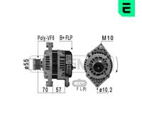 Era Generador De Luz 120A 14V Para Opel Antara 2.0 CDTi 4x4 210937A