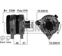 ALTERNADOR EB361Q 1376501 595.561.150 8697584A C 0 121 615 009 CAL15462 440200