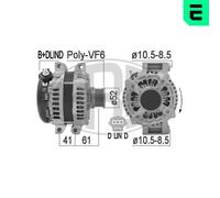 Era Generador De Luz 220A 14V Para Jeep Grand Cherokee IV 3.0 CRD V6 4x4