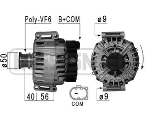 Era Generador De Luz 220A 14V Para Mercedes-Benz Sprinter 3-T Kasten 209