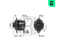 ERA Generador De Luz 90A 14V Para Nissan X-Trail 2.2 DCI 4X4