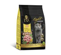 ERA Grain Free Pato y Pavo - Pienso para Gatos Esterilizados Light, Sin Cereales, Control de Peso, Rico en Proteínas y Fórmula Hipoalergénica, 6 kg