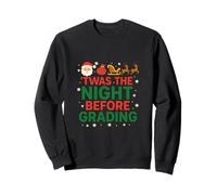 Era la Noche Antes de graduar - Funny Teacher Christmas Sudadera