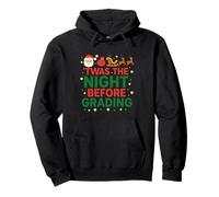 Era la Noche Antes de graduar - Funny Teacher Christmas Sudadera con Capucha