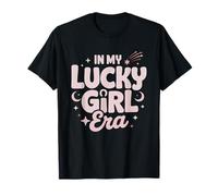 Era Lucky Girl Humor Syndrome Manifestando Camiseta