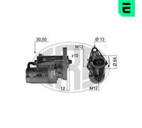 ERA Motor De Arranque Starter 2.2kW Para Hyundai Terracan 220379A
