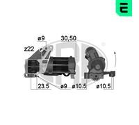 ERA Motor De Arranque Starter 2kW Para Mitsubishi Lancer VIII Sportback