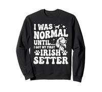 Era Normal hasta Que conseguí mi Primer Setter irlandés - Setter Rojo Sudadera