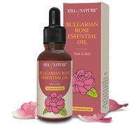 Era of Nature Bulgarian Rose Essential Oil - Aceite de rosa 100% puro para difusores para el cabello para el cuidado de la piel y proyectos de bricol